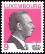 Luxembourg 1993 - set Grand Duke Jean: 9 fr