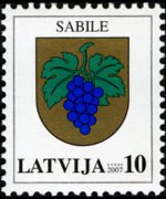 Latvia 2002 - set Coat of arms: 10 s