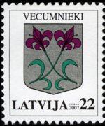 Latvia 2002 - set Coat of arms: 22 s