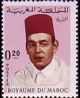 Marocco 1968 - serie Re Hassan II: 0,20 d