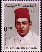 Marocco 1968 - serie Re Hassan II: 0,40 d