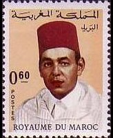 Marocco 1968 - serie Re Hassan II: 0,60 d