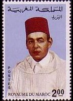Marocco 1968 - serie Re Hassan II: 2 d