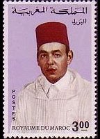 Marocco 1968 - serie Re Hassan II: 3 d