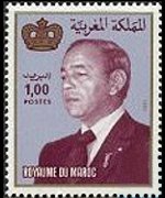Marocco 1981 - serie Re Hassan II: 1 d