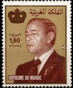 Marocco 1981 - serie Re Hassan II: 1,60 d