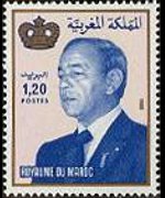 Morocco 1981 - set King Hassan II: 1,20 d