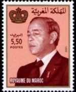 Marocco 1981 - serie Re Hassan II: 5,50 d