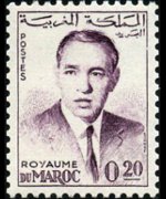 Marocco 1962 - serie Re Hassan II: 0,20 d