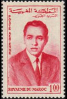 Marocco 1962 - serie Re Hassan II: 1 d