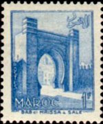 Marocco 1955 - serie Vedute: 1 fr