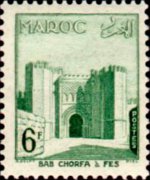 Marocco 1955 - serie Vedute: 6 fr