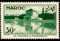 Marocco 1955 - serie Vedute: 30 fr