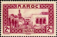 Morocco 1933 - set Views: 2 c
