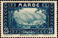 Morocco 1933 - set Views: 25 c