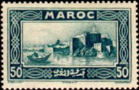 Morocco 1933 - set Views: 50 c