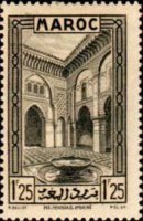 Morocco 1933 - set Views: 1,25 fr