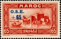 Morocco 1933 - set Views: 65 c + 65 c