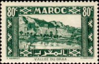 Morocco 1939 - set Local motives: 80 c
