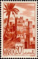 Morocco 1947 - set City views: 20 fr