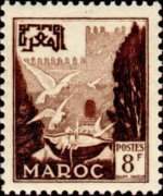 Marocco 1952 - serie Vedute: 8 fr