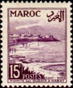 Morocco 1952 - set Views: 15 fr