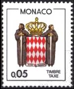 Monaco 1985 - set Coat of arms: 0,05 fr