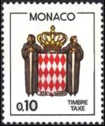 Monaco 1985 - serie Stemma: 0,10 fr