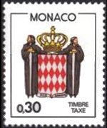 Monaco 1985 - serie Stemma: 0,30 fr