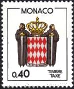 Monaco 1985 - set Coat of arms: 0,40 fr
