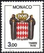 Monaco 1985 - set Coat of arms: 3,00 fr