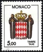 Monaco 1985 - set Coat of arms: 5,00 fr