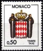 Monaco 1985 - set Coat of arms: 0,50 fr