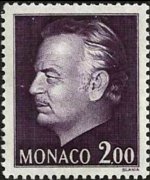 Monaco 1974 - set Prince Rainier III: 2,00 fr