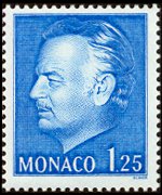 Monaco 1974 - set Prince Rainier III: 1,25 fr