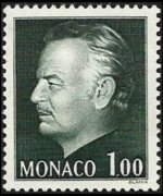 Monaco 1974 - set Prince Rainier III: 1,00 fr