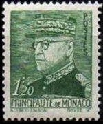 Monaco 1941 - set Prince Louis II: 1,20 fr