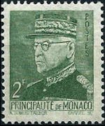 Monaco 1941 - set Prince Louis II: 2 fr