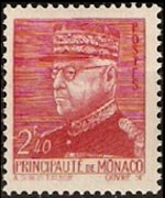 Monaco 1941 - serie Principe Luigi II: 2,40 fr