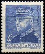 Monaco 1941 - set Prince Louis II: 4 fr