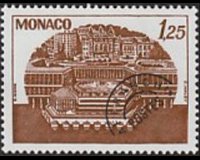 Monaco 1978 - set Convention Center: 1,25 fr