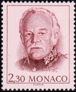 Monaco 1989 - set Prince Rainier III: 2,30 fr
