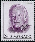 Monaco 1989 - serie Principe Ranieri III: 3,80 fr