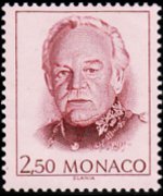 Monaco 1989 - set Prince Rainier III: 2,50 fr