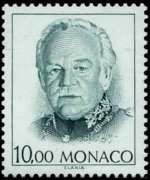Monaco 1989 - set Prince Rainier III: 10,00 fr