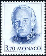 Monaco 1989 - set Prince Rainier III: 3,70 fr