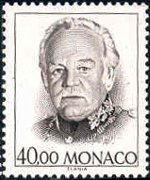 Monaco 1989 - set Prince Rainier III: 40,00 fr