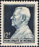 Monaco 1946 - set Prince Louis II: 12 fr