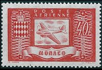 Monaco 1946 - set Airplane: 40 fr