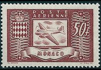 Monaco 1946 - set Airplane: 50 fr